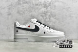 NIKE AIR FORCE 1 07 LOW TRIPLE WHITE/BLACK/RED DD8959-100