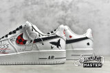 NIKE AIR FORCE 1 07 LOW TRIPLE WHITE/BLACK/RED DD8959-100