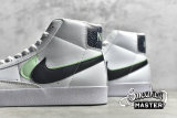 NIKE BLAZER MID 77 SE GS DOUBLE SWOOSH WHITE/VAPOR GREEN/SMOKE GREY/BLACK DD1847-100