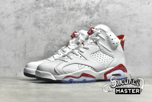 NIKE AIR JORDAN 6 RETRO RED OREO WHITE/UNIVERSITY RED/BLACK CT8529-162
