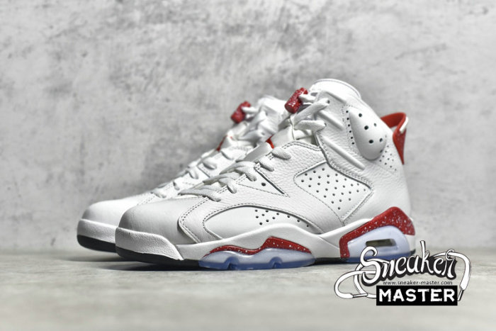NIKE AIR JORDAN 6 RETRO RED OREO WHITE/UNIVERSITY RED/BLACK CT8529-162