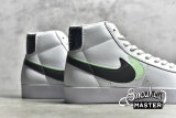 NIKE BLAZER MID 77 SE GS DOUBLE SWOOSH WHITE/VAPOR GREEN/SMOKE GREY/BLACK DD1847-100