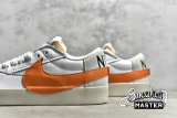 NIKE BLAZER LOW 77 JUMBO WHITE/ORANGE/WHITE DQ1470-103