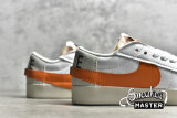 NIKE BLAZER LOW 77 JUMBO WHITE/ORANGE/WHITE DQ1470-103