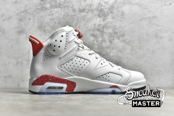 NIKE AIR JORDAN 6 RETRO RED OREO WHITE/UNIVERSITY RED/BLACK CT8529-162