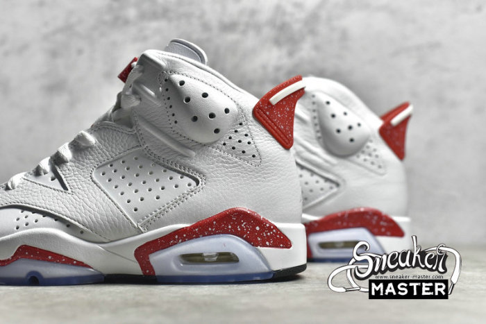 NIKE AIR JORDAN 6 RETRO RED OREO WHITE/UNIVERSITY RED/BLACK CT8529-162