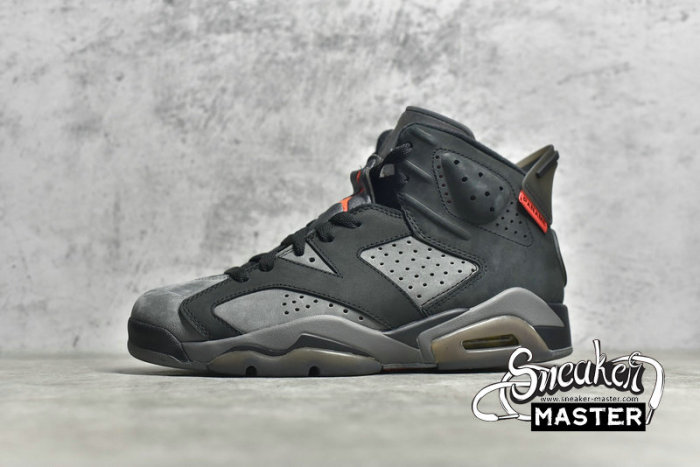 NIKE PARIS SAINT GERMAIN X AIR JORDAN 6 RETRO IRON GREY/INFRARED 23/BLACK CK1229-001