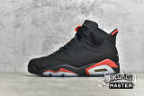 NIKE AIR JORDAN 6 RETRO INFRARED 2019 BLACK/INFRARED 23/BLACK 384664-060