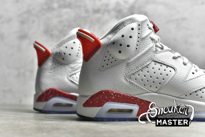 NIKE AIR JORDAN 6 RETRO RED OREO WHITE/UNIVERSITY RED/BLACK CT8529-162