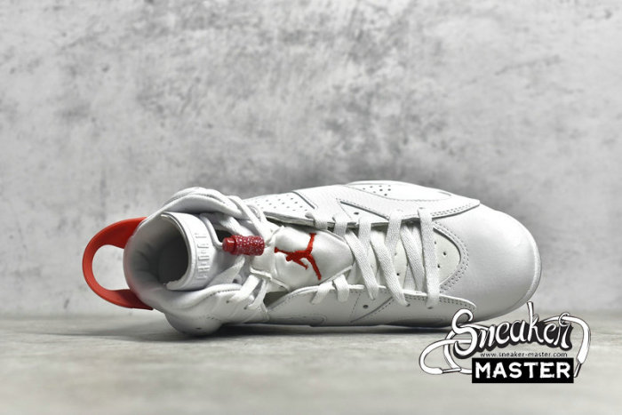NIKE AIR JORDAN 6 RETRO RED OREO WHITE/UNIVERSITY RED/BLACK CT8529-162