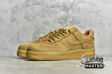 NIKE AIR FORCE 1 LOW SP X SUPREME WHEAT FLAX/FLAX/GUM LIGHT BROWN DN1555-200