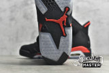 NIKE AIR JORDAN 6 RETRO INFRARED 2019 BLACK/INFRARED 23/BLACK 384664-060