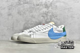 NIKE BLAZER LOW 77 JUMBO MISMATCH WHITE/MALACHITE/WHITE DQ1470-100