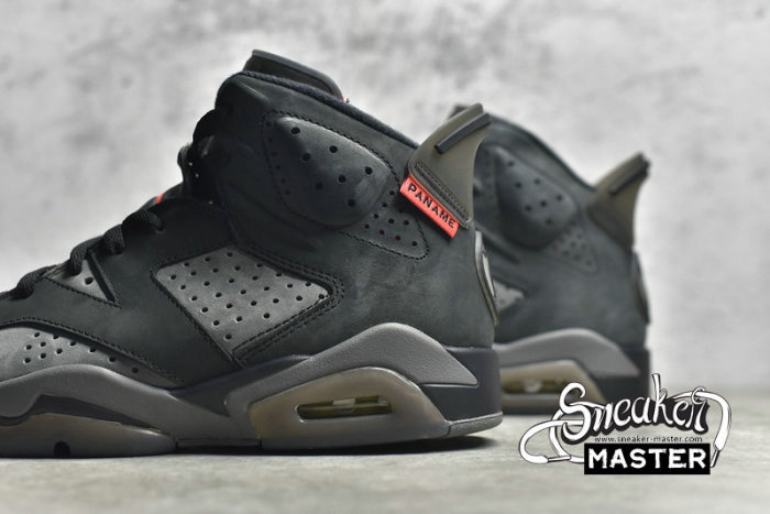 NIKE PARIS SAINT GERMAIN X AIR JORDAN 6 RETRO IRON GREY/INFRARED 23/BLACK CK1229-001