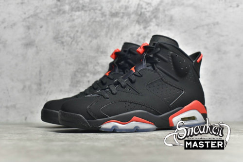 NIKE AIR JORDAN 6 RETRO INFRARED 2019 BLACK/INFRARED 23/BLACK 384664-060