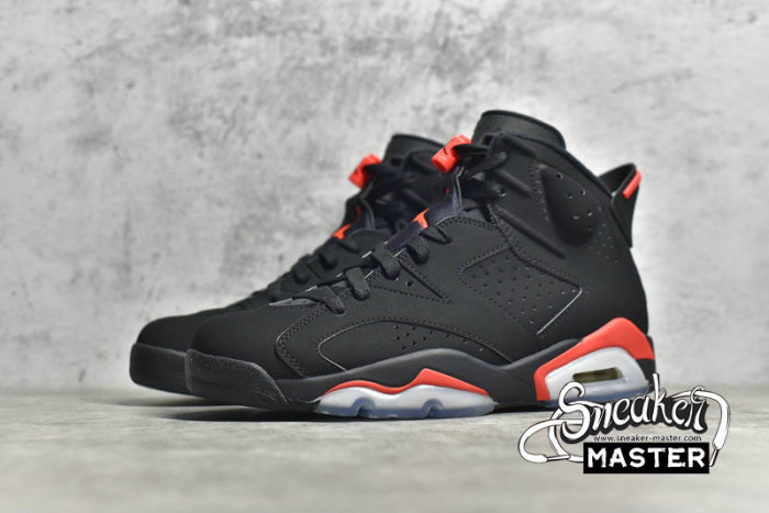 NIKE AIR JORDAN 6 RETRO INFRARED 2019 BLACK/INFRARED 23/BLACK 384664-060