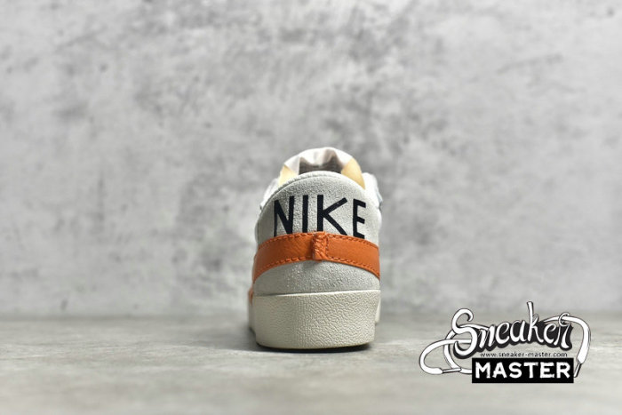 NIKE BLAZER LOW 77 JUMBO WHITE/ORANGE/WHITE DQ1470-103