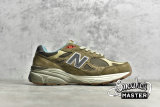 NEW BALANCE BODEGA X 990V3 MADE IN USA ANNIVERSARY BROWN/BROWN/BROWN M990BD3