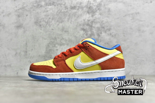 NIKE SB DUNK LOW BART SIMPSON HABANERO RED/WHITE/BLUE HERO BQ6817-602