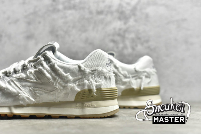 NEW BALANCE MIU MIU X 574 DENIM WHITE/WHITE/WHITE