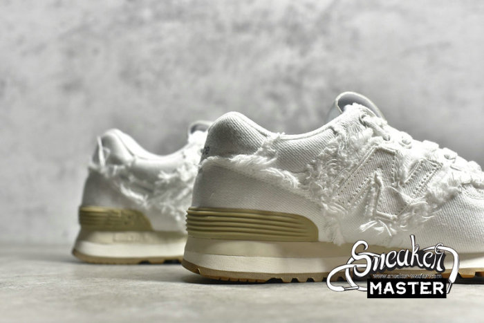 NEW BALANCE MIU MIU X 574 DENIM WHITE/WHITE/WHITE