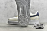 NIKE AIR FORCE 1 07 LOW WHITE/CREAM WHITE/NAVY BLUE 315115-113