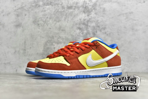 NIKE SB DUNK LOW BART SIMPSON HABANERO RED/WHITE/BLUE HERO BQ6817-602