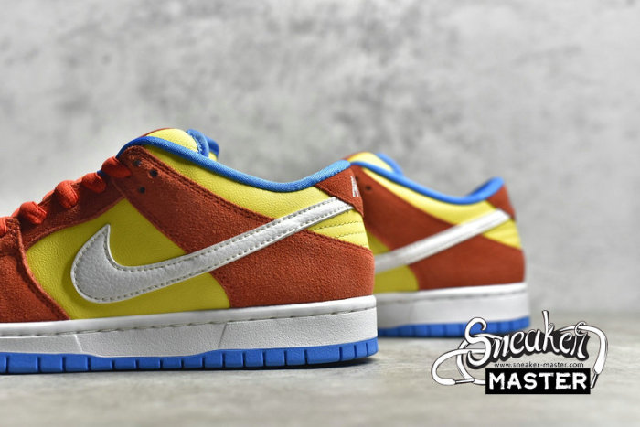 NIKE SB DUNK LOW BART SIMPSON HABANERO RED/WHITE/BLUE HERO BQ6817-602