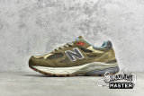 NEW BALANCE BODEGA X 990V3 MADE IN USA ANNIVERSARY BROWN/BROWN/BROWN M990BD3