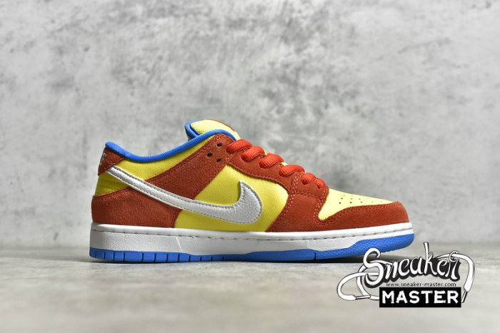 NIKE SB DUNK LOW BART SIMPSON HABANERO RED/WHITE/BLUE HERO BQ6817-602