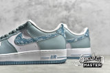 NIKE AIR FORCE 1 07 LOW GREEN/BLUE PAISLEY/WHITE XM9612-092