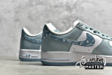 NIKE AIR FORCE 1 07 LOW GREEN/BLUE PAISLEY/WHITE XM9612-092