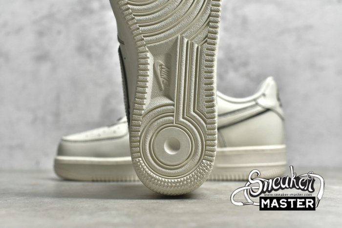 NIKE AIR FORCE 1 07 LOW BEIGE/BLACK/BEIGE 315122-808