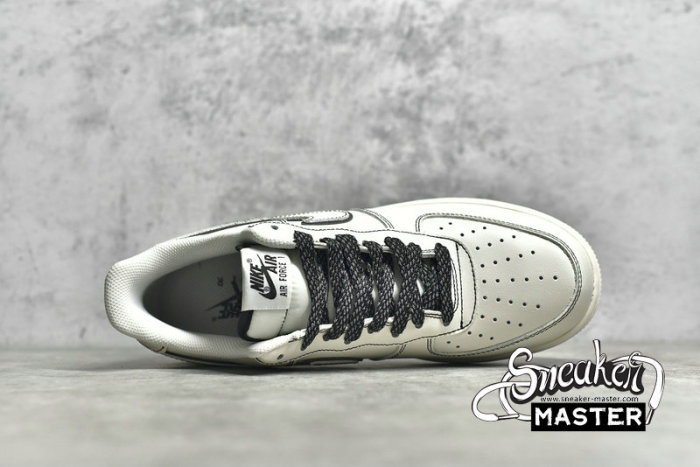 NIKE AIR FORCE 1 07 LOW BEIGE/BLACK/BEIGE 315122-808