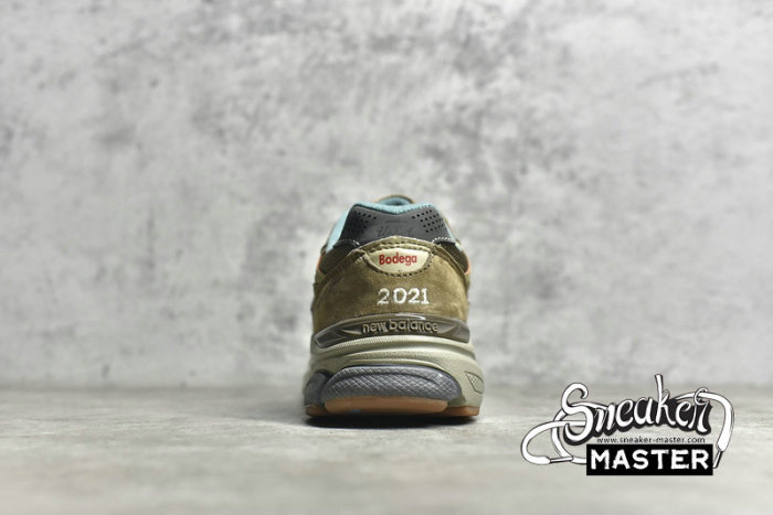 NEW BALANCE BODEGA X 990V3 MADE IN USA ANNIVERSARY BROWN/BROWN/BROWN M990BD3