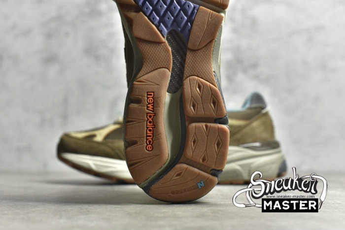 NEW BALANCE BODEGA X 990V3 MADE IN USA ANNIVERSARY BROWN/BROWN/BROWN M990BD3