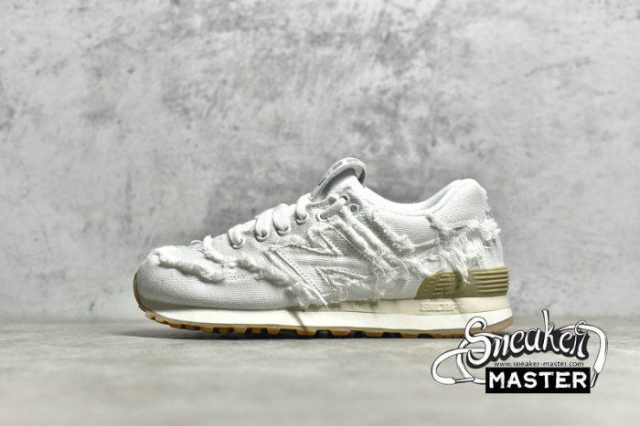 NEW BALANCE MIU MIU X 574 DENIM WHITE/WHITE/WHITE