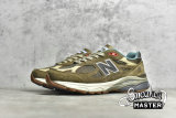 NEW BALANCE BODEGA X 990V3 MADE IN USA ANNIVERSARY BROWN/BROWN/BROWN M990BD3