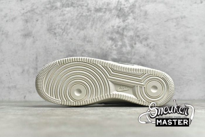 NIKE AIR FORCE 1 07 LOW BEIGE/BLACK/BEIGE 315122-808