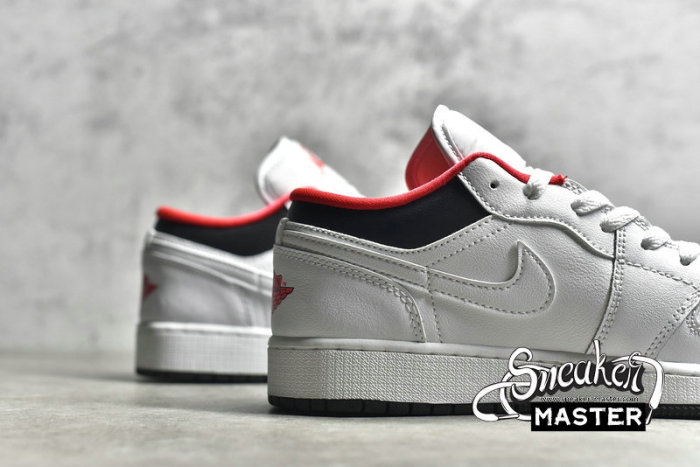NIKE AIR JORDAN 1 LOW GS CHICAGO HOME WHITE/INFRARED 23/BLACK 553560-160