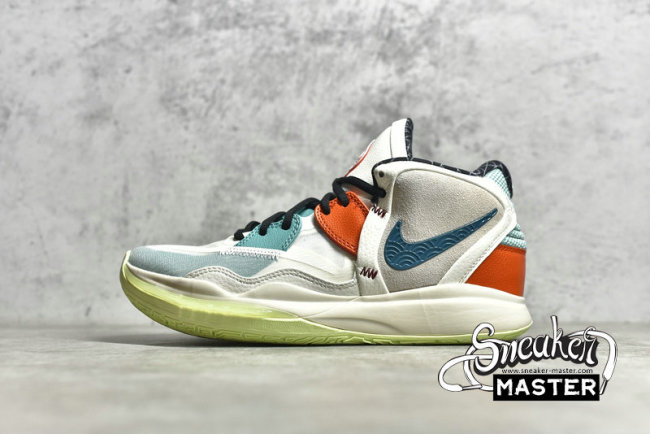 NIKE KYRIE 8 INFINITY EP CHINESE NEW YEAR LIGHT IRON ORE/SAIL/BARELY VOLT/BRIGHT SPRUCE DH5384-001