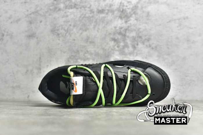 NIKE OFF-WHITE X BLAZER LOW BLACK/BLACK/BLACK DH7863-001