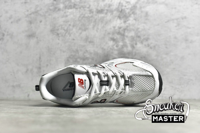 NEW BALANCE 530V2 RETRO WHITE/SILVER/RED MR530SA
