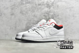 NIKE AIR JORDAN 1 LOW GS CHICAGO HOME WHITE/INFRARED 23/BLACK 553560-160