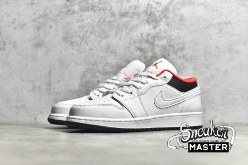NIKE AIR JORDAN 1 LOW GS CHICAGO HOME WHITE/INFRARED 23/BLACK 553560-160