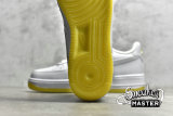 NIKE AIR FORCE 1 LOW WHITE/WHITE/YELLOW CR6566-098