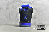 NIKE AIR JORDAN 5 RETRO BLACK/RACER BLUE/REFLECTIVE SILVER CT4838-004