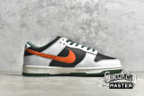 NIKE SB DUNK LOW BLACK/WHITE/ORANGE DO7412-997