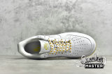 NIKE AIR FORCE 1 LOW WHITE/WHITE/YELLOW CR6566-098