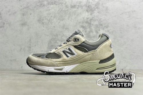 NEW BALANCE 991 RUNNING SHOES KHAKI/KHAKI/KHAKI M991GL